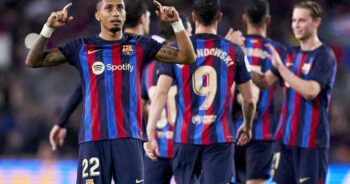 <strong>Highlights La Liga บาร์เซโลน่า 4-0 เรอัล เบติส 29/04/2023 🌟</strong>